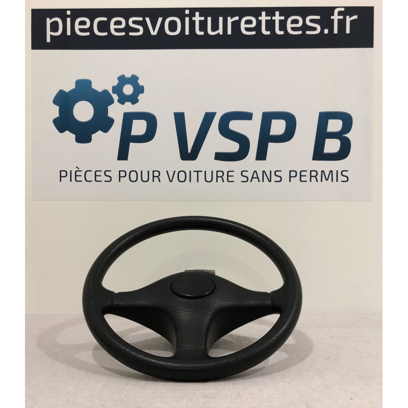 Couvre volant noir - accessoires pour voiture sans permis