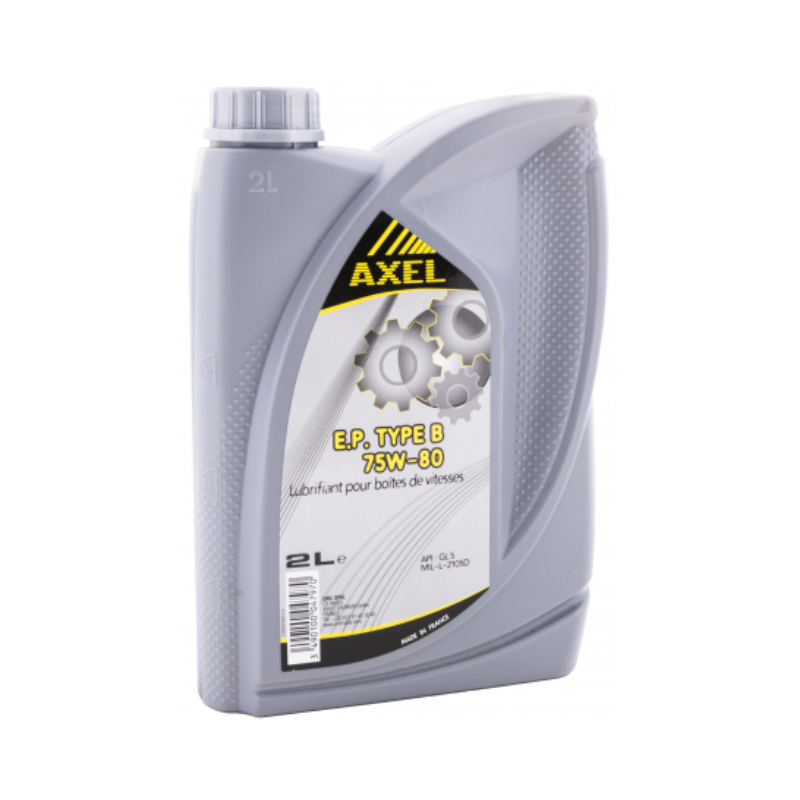 Huile de boîte de vitesses 75W80 - 2 Litres