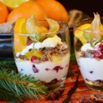 Immagine di alimenti sani per riequilibrare la flora intestinale dopo le festività.